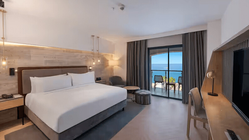 King Corner Deluxe Room With Sea View 